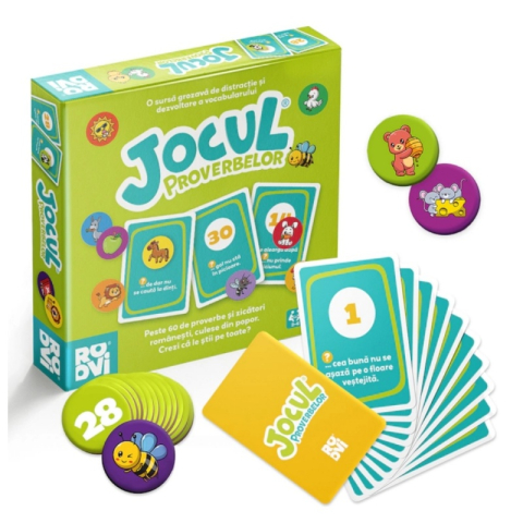 Joc pentru copii Jocul Proverbelor, 2-6 jucatori, 8+ ani, 72603 [1]