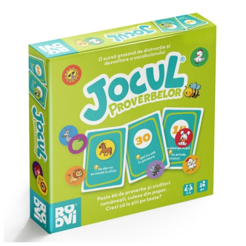 Jucării și Jocuri pentru copii - Joc pentru copii Jocul Proverbelor, 2-6 jucatori, 8+ ani, 72603
