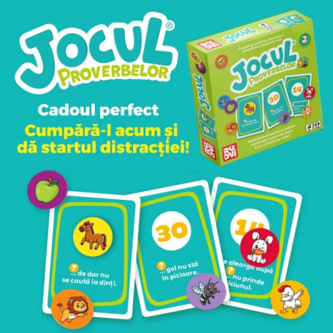 Joc pentru copii Jocul Proverbelor, 2-6 jucatori, 8+ ani, 72603 [6]