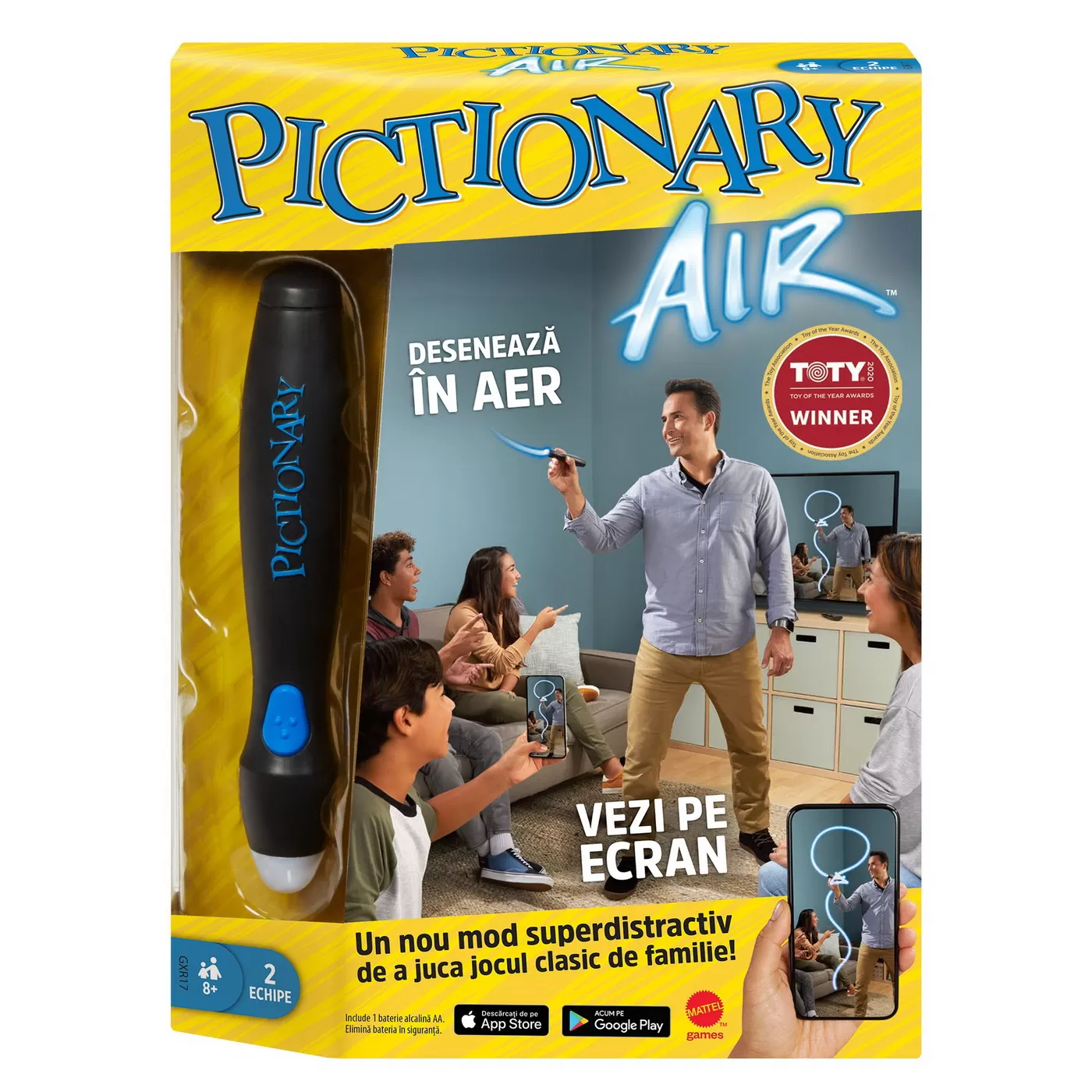 Jocuri si Jucarii Educative - Joc pictionary air limba romana, varsta de la 7 ani la +15 ani