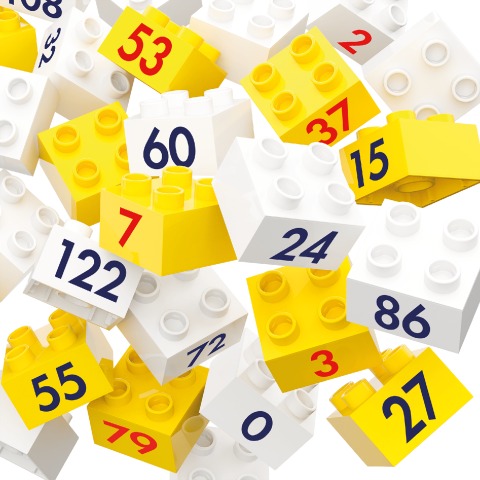 Joc Piramida numerelor - Prof.Kortenkamp's Hubelino (230 piese), copii varsta 4 ani+,6 ani+,8 ani+ [3]