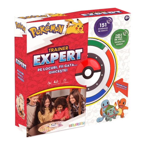 Jucării și Jocuri pentru copii - Joc Pokemon Trainer Expert, limba romana copii varsta 6-8 ani|7-9 ani|9-12 ani|12-14 ani|14-18 ani