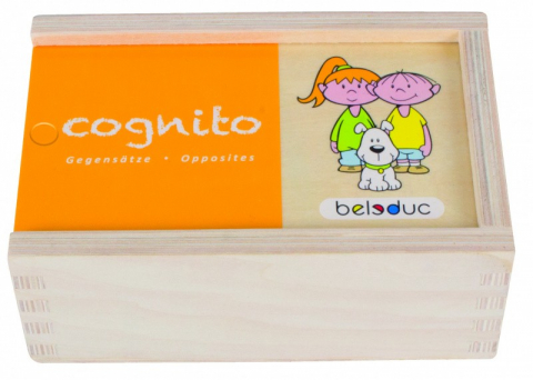 Jucării și Jocuri pentru copii - Joc Puzzle Cognito Antonime - Beleduc