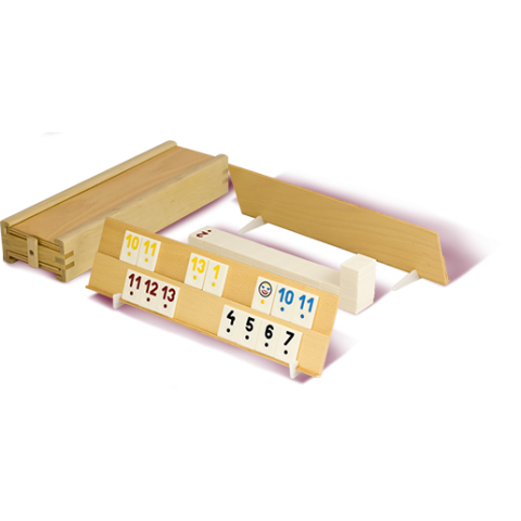 Joc remi clasic, din lemn masiv, fabricat in Romania, calitate premium [3]