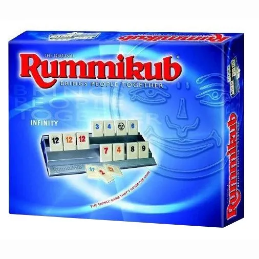Jucării și Jocuri pentru copii - Joc rummikub infinity, copii varsta 7 ani pana la +15 ani