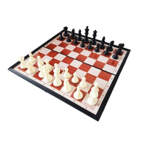 Jucării și Jocuri pentru copii - Joc Sah magnetic CNX, cutie plastic, 25x25cm, 3+ ani, 8508