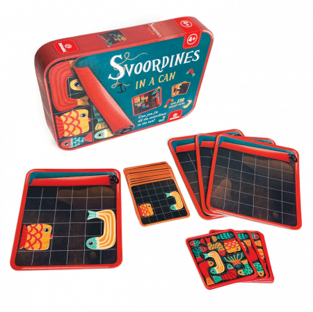 Puzzle cu piese magnetice - Joc educativ Sardine in Conserva, Puzzle cu piese magnetice, Svoora, varsta 3 - 6, 6 - 9 ani, Baiat, Fata