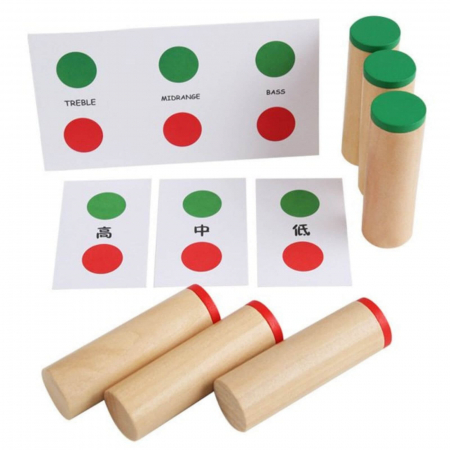 Jucării Montessori si Activități - Joc Senzorial Montessori ⭐ Dezvolta Simtul Auditiv