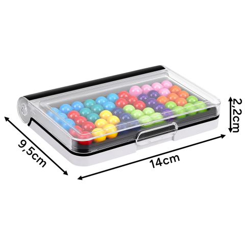 Joc Smart IQ Pyramid Game, de logica, 120 provocari, 5 niveluri dificultate, 6 ani+ [2]