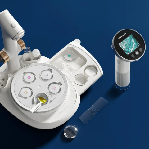 Joc STEM Microscop digital cu ecran integrat, TopBright pentru Baiat, Fata varsta 3 - 6, 6 - 9, 9+ [2]