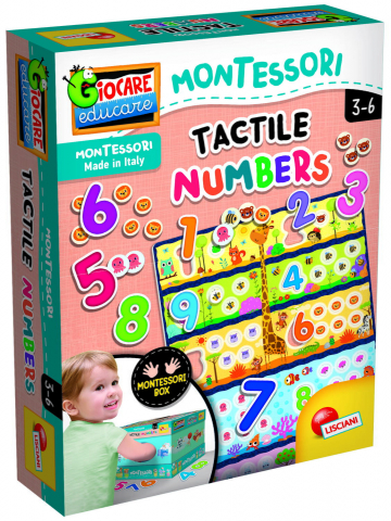 Jucării Montessori si Activități - Joc tactil Montessori - Numaram si ne distram