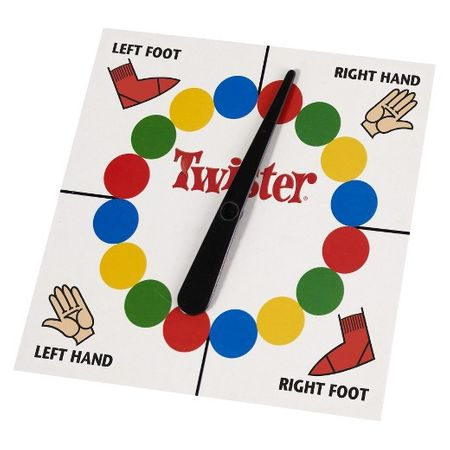Joc interactiv Twister, jocuri de societate, joc de petrecere. [3]