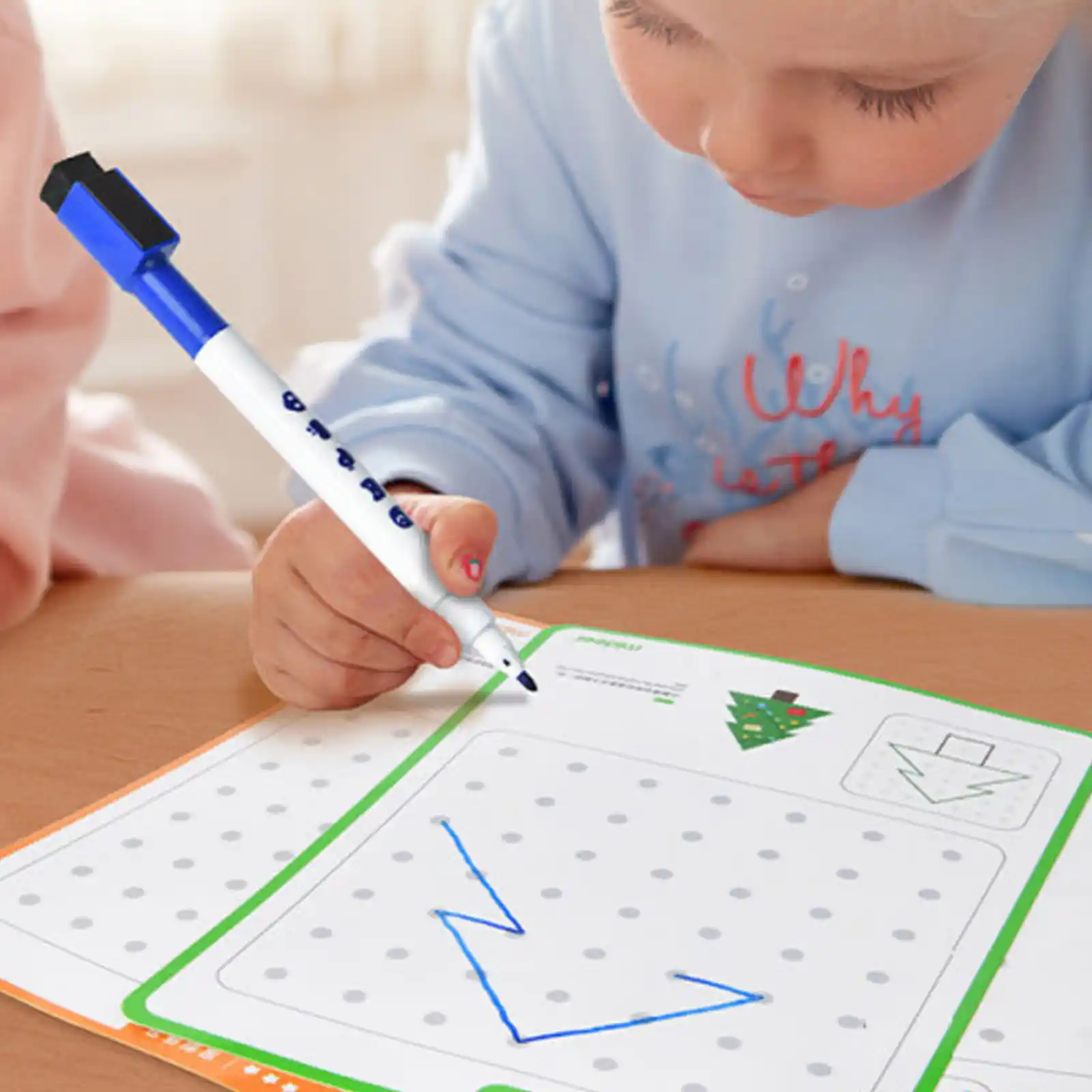 Joc uneste punctele, 50 planse, marker, Dot-to-Dots [5]