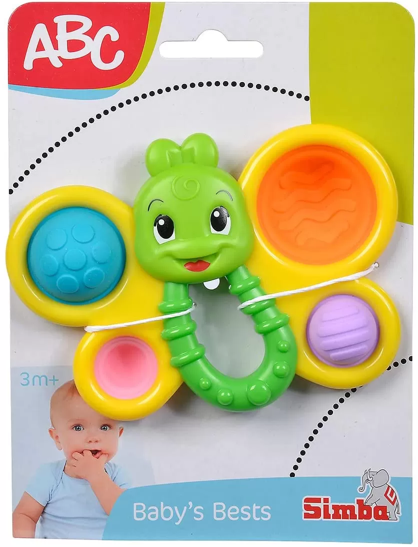 Jucării interactive bebeluși - ABC Fluturasul amuzant, jucarie bebe