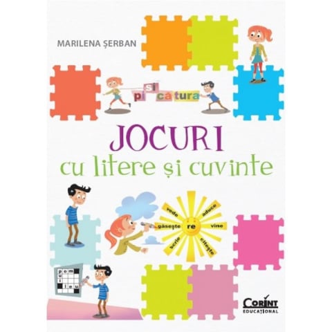Cărți Educative, Activități - Jocuri cu litere si cuvinte