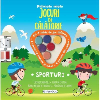 Cărți activități și jocuri copii - Jocuri de calatorie - Sporturi