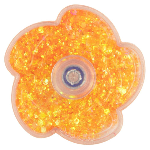 Jucarie antistres Fidget Spinner - Floricica cu sclipici [3]