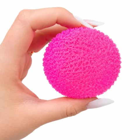 Jucării și Jocuri pentru copii - Jucarie Antistres Minge Squishy 5.5cm, Nee Doh, Fidget Toy Moale si Elastic, pentru Relaxare