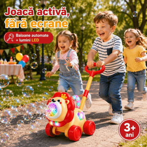 Jucarie Aparat de Facut Baloane Spun, Incarcare USB, Copii [22]