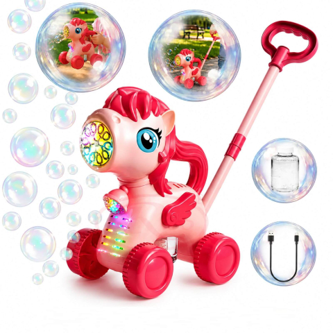 Jucarie Aparat de Facut Baloane Spun, Incarcare USB, Copii [13]