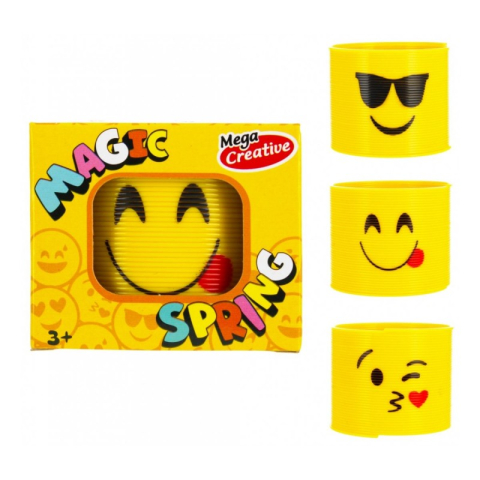 Jucării și Jocuri pentru copii - Jucarie arc forma cerc, smile face, PVC MegaCreative, 459911, +3 ani