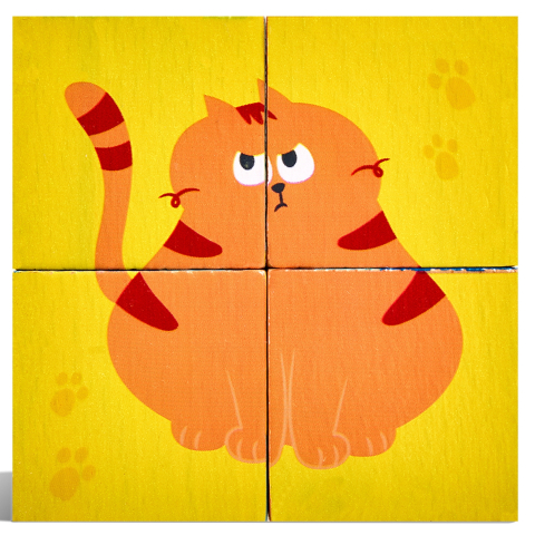 Jucarie - Blocuri puzzle mici varsta 3 ani+,6 ani+,8 ani+ [2]