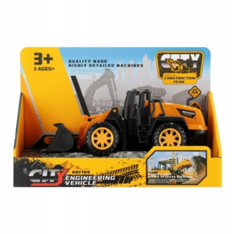 Jucării și Jocuri pentru copii - Jucarie buldozer, 25x17x11cm, MegaCreative, 567006, pvc, +3 ani