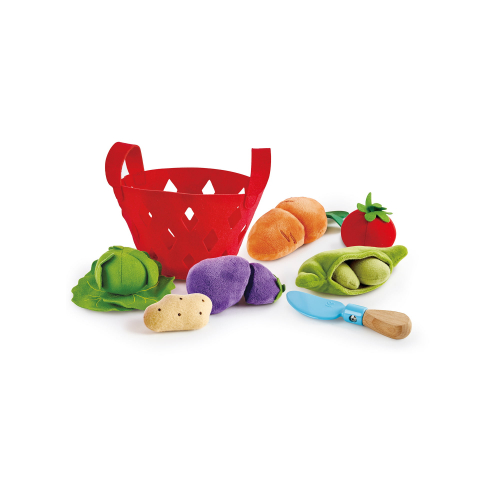 Jucării și Jocuri pentru copii - Jucarie - Cos cu legume, copii varsta 18 luni+,6 ani+