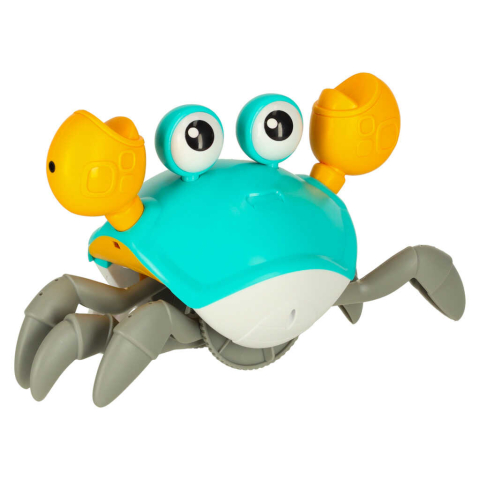 Jucarie Crab mergator, muzical, interactiv, pentru copii si bebe [2]