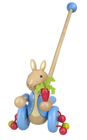 Jucării și Jocuri pentru copii - Jucarie de impins, Peter Rabbit™, Orange Tree Toys, varsta 1 - 3 ani, Baiat, Fata