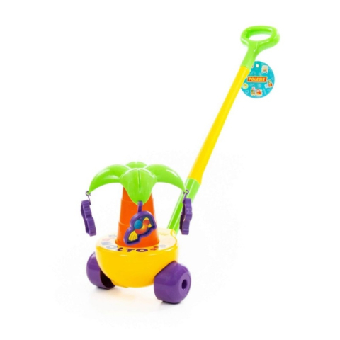 Jucarie de impins Polesie Palmier 7918, din plastic, 63x19x23cm [2]