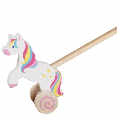 Jucării și Jocuri pentru copii - Jucarie de impins Unicorn