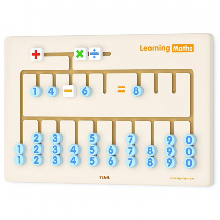 Jucării și Jocuri pentru copii - Jucarie de perete, Invata matematica!