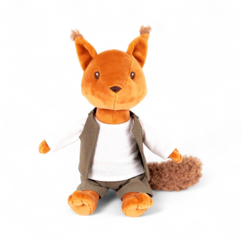Jucarii de Plus - Jucarie de plus Tata veverita, Egmont Toys Baiat, Fata, varsta 0 - 1 ani, 1 - 3 ani, 3 - 6 ani