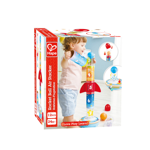 Jucarie de stivuit - Racheta cu ventilator si numere, copii varsta 2 ani+,5 ani+ [3]