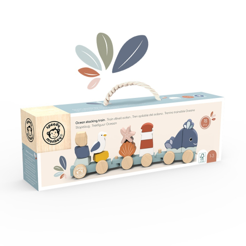 Jucarie de tras si construit, Speedy Monkey pentru Baiat varsta 1 - 3, 3 - 6 [1]
