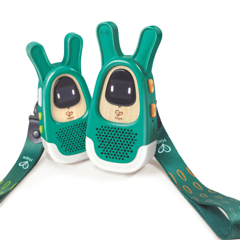 Jucarie din bambus -Set Walkie-Talkies varsta 3 ani+,6 ani+,8 ani+ [2]