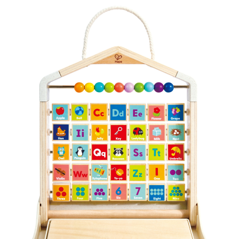 Jucarie din lemn - Abac de invatat engleza (40 piese), copii varsta 3 ani+,6 ani+,8 ani+ [3]
