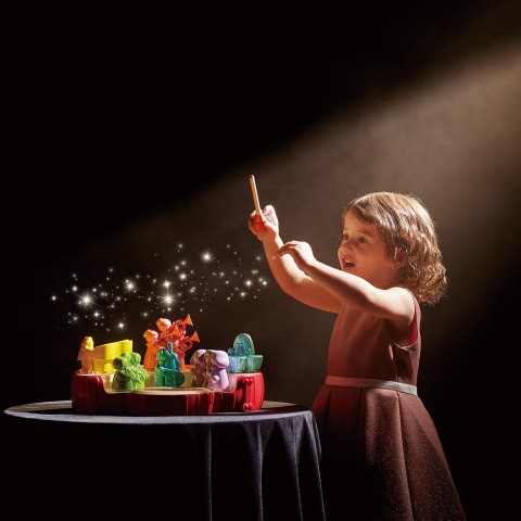 Jucarie din lemn copii - Micul dirijor de orchestra, copii varsta 3 ani+,6 ani+ [1]