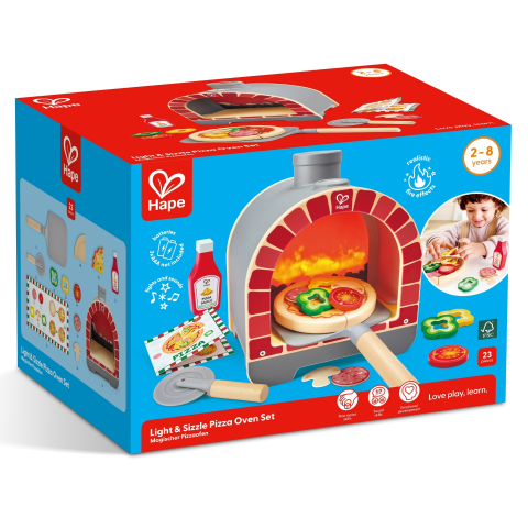 Jucarie din lemn - Cuptor pizza, copii varsta 3 ani+,6 ani+ [1]