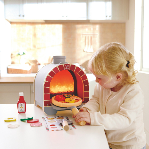 Jucarie din lemn - Cuptor pizza, copii varsta 3 ani+,6 ani+ [4]