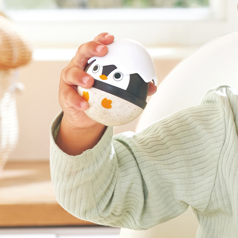 Jucarie din lemn - Familia de Pinguini Hopa Mitica, copii varsta 1 an+,6 luni+ [2]