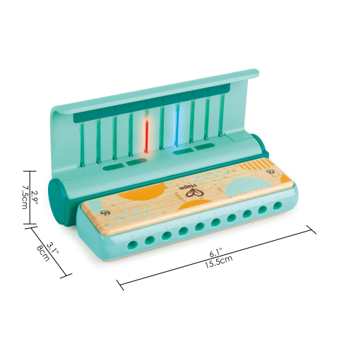 Jucarie din lemn - Instrument Harmonica electrica (muzicuta), copii varsta 3 ani+,6 ani+ [6]