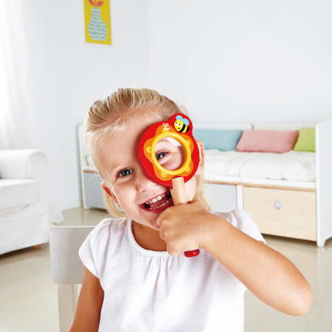 Jucarie din lemn - Lupa cu tematica albine, copii varsta 3 ani+,6 ani+ [1]