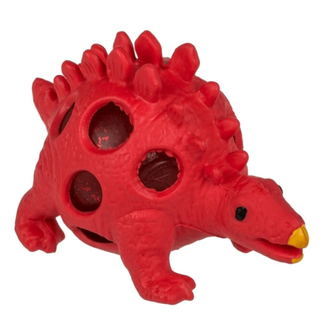 Jucarie dinozaur Squishy Out of the blue 12/0885, cu sclipici, 3 culori, 9cm [5]
