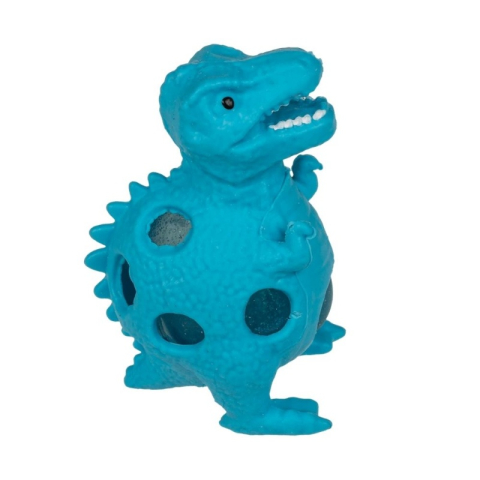 Jucarie dinozaur Squishy Out of the blue 12/0885, cu sclipici, 3 culori, 9cm [2]