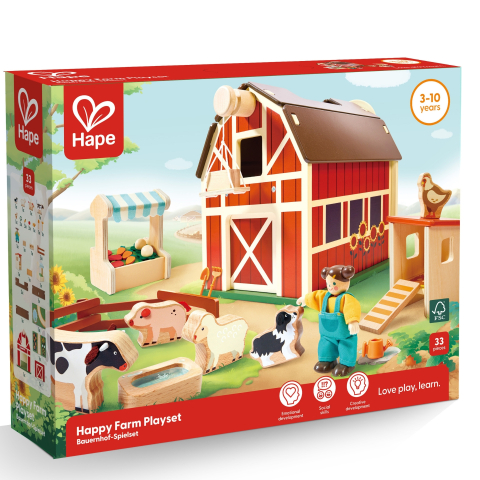 Jucării și Jocuri pentru copii - Jucarie - Ferma Happy Farm varsta 3 ani+,6 ani+
