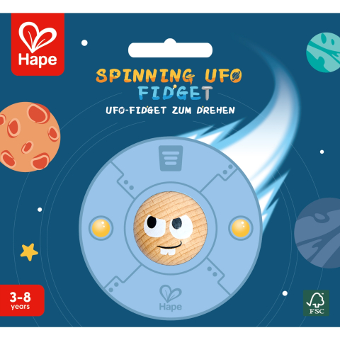Jucarie - Fidget UFO rotativ varsta 3 ani+,6 ani+,8 ani+ [1]