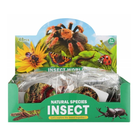 Jucării și Jocuri pentru copii - Jucarie figurina insecta MegaCreative 572087, diverse, 8x8cm, +3ani