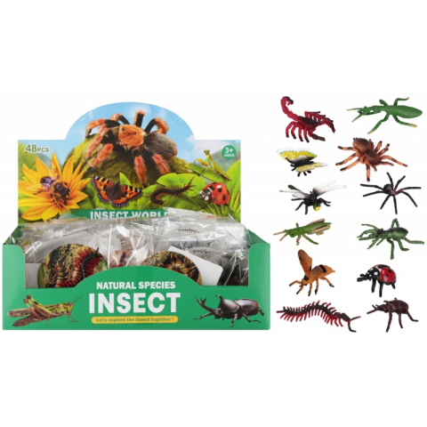 Jucarie figurina insecta MegaCreative 572087, diverse, 8x8cm, +3ani [3]